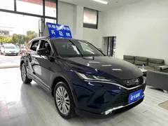 2022 Toyota Harrier 2.0L CVT 2WD Premium, синий — фото 3
