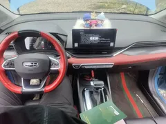 2021 Geely Emgrand S 1.4T CVT Premium, синий — фото 5