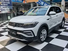 2022 Volkswagen T-Cross 1.5L AT Comfort, белый — фото 1