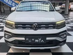 2022 Volkswagen T-Cross 1.5L AT Comfort, белый — фото 3
