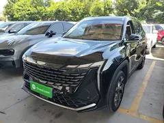 2023 Geely Atlas L 1.5TD DCT Premium, чёрный — фото 1
