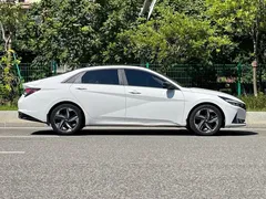 2022 Hyundai Elantra 1.5L CVT GLX Elite, белый — фото 3