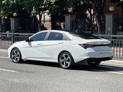 2022 Hyundai Elantra 1.5L CVT GLX Elite, белый — фото 18
