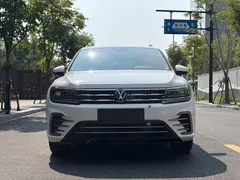 2021 Volkswagen Tiguan L 430PHEV Flagship, белый — фото 2