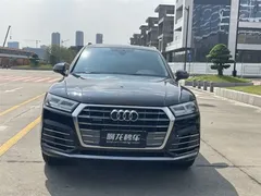 2020 Audi Q5L 40 TFSI Fashion, чёрный — фото 2
