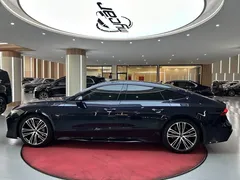 2022 Audi A7 45 TFSI, чёрный — фото 8
