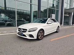 2022 Mercedes-Benz C-Class C 200 L Sport, белый — фото 1
