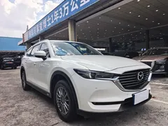 2019 Mazda CX-8 2.5L 2WD Luxury, белый — фото 3