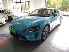 2024 Xiaomi SU7 RWD Long Range Smart Driving, синий — фото 2