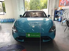 2024 Xiaomi SU7 RWD Long Range Smart Driving, синий — фото 3