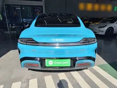 2024 Xiaomi SU7 RWD Long Range Smart Driving, синий — фото 4