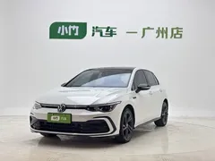 2023 Volkswagen Golf 280TSI DSG R-Line Lite, белый — фото 1