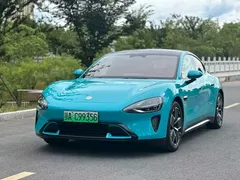 2024 Xiaomi SU7 RWD Long Range Smart Driving, синий — фото 1
