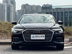 2021 Audi A6L 45 TFSI quattro, чёрный — фото 2
