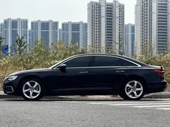 2021 Audi A6L 45 TFSI quattro, чёрный — фото 3