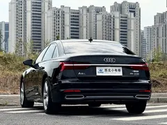 2021 Audi A6L 45 TFSI quattro, чёрный — фото 6