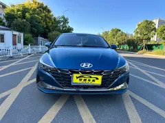 2022 Hyundai Elantra 1.5L CVT GLX Elite, синий — фото 2
