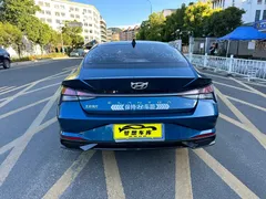 2022 Hyundai Elantra 1.5L CVT GLX Elite, синий — фото 6