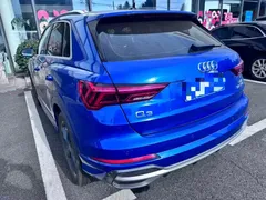 2022 Audi Q3 35 TFSI Fashion Dynamic, синий — фото 6
