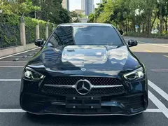 2022 Mercedes-Benz C-Class C 260 L Sport, синий — фото 3