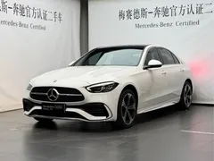 2022 Mercedes-Benz C-Class C 260 L Sport 4MATIC, белый — фото 1
