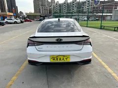 2021 Hyundai Elantra 1.5L CVT GLX Elite, белый — фото 6