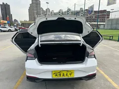 2021 Hyundai Elantra 1.5L CVT GLX Elite, белый — фото 12