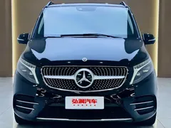 2022 Mercedes-Benz V-Class V 260 L Long Wheelbase Luxury, чёрный — фото 2