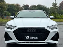2021 Audi A7 45 TFSI, белый — фото 2
