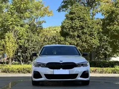 2021 BMW 3 Series 325Li M Sport Night Package, белый — фото 2