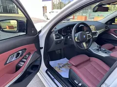 2021 BMW 3 Series 325Li M Sport Night Package, белый — фото 4