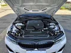 2021 BMW 3 Series 325Li M Sport Night Package, белый — фото 27