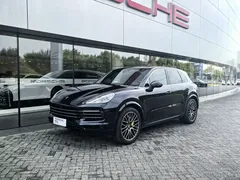 2021 Porsche Cayenne E-Hybrid 2.0T PHEV, синий — фото 1
