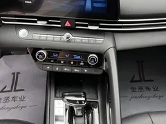 2023 Hyundai Elantra 1.5L CVT LUX Premium, белый — фото 12