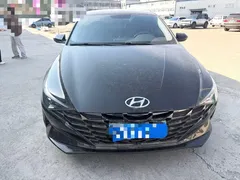 2022 Hyundai Elantra 1.5L CVT GLX Elite, чёрный — фото 2