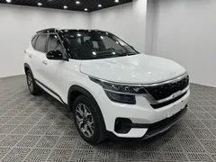 2021 Kia Seltos 1.5L CVT, белый — фото 1