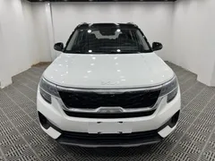 2021 Kia Seltos 1.5L CVT, белый — фото 2