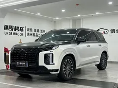 2023 Hyundai Palisade 3.5L AT 4WD Calligraphy, чёрный — фото 1