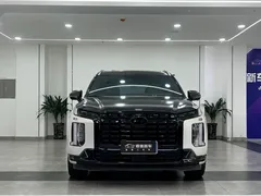 2023 Hyundai Palisade 3.5L AT 4WD Calligraphy, чёрный — фото 2