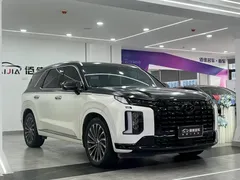 2023 Hyundai Palisade 3.5L AT 4WD Calligraphy, чёрный — фото 3