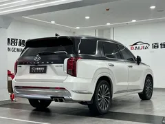 2023 Hyundai Palisade 3.5L AT 4WD Calligraphy, чёрный — фото 5