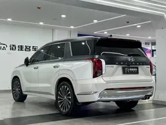 2023 Hyundai Palisade 3.5L AT 4WD Calligraphy, чёрный — фото 7