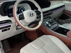 2023 Hyundai Palisade 3.5L AT 4WD Calligraphy, чёрный — фото 11