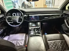 2021 Audi A8L 50 TFSI quattro Comfort, чёрный — фото 5