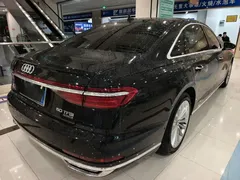 2021 Audi A8L 50 TFSI quattro Comfort, чёрный — фото 7