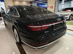2021 Audi A8L 50 TFSI quattro Comfort, чёрный — фото 9