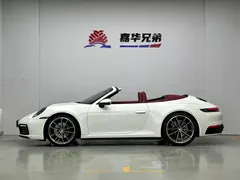 2022 Porsche 911 Carrera Cabriolet 3.0T, белый — фото 11