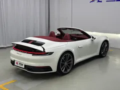 2022 Porsche 911 Carrera Cabriolet 3.0T, белый — фото 13