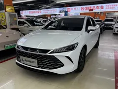 2025 BYD Qin PLUS DM-i PHEV Smart Driving 55km Leading, белый — фото 1