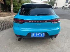 2018 Porsche Macan 2.0T, синий — фото 10